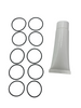 10pk +silicone grease H&R Excell 12 gauge barrel seals viton/FKM