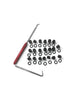 20 Delrin (not polycarb) side seals A+ o-rings + pick compatible for 246348 249990 248128 Fusion AP / MP (Copy) (Copy)