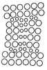 Professor Foam 10pk S Seal Mid-Grade Viton/FKM o-ring kit compatible for 246347