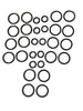 Professor Foam 5 Kit A-Quality Compatible for 246347 Side Seal o-ring kit