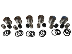 6pk Side Seal Cartridge Assemblies compatible for 246349 246350 117491 246348 A-Quality orings