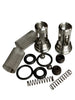 Professor Foam Stainless Steel ISO Check Valves 2pk compatible for 246352 246731