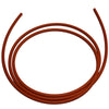 .393'' .394" (10 mm) CS Silicone O-Ring Cord Stock, 70 Durometer, 10' Piece