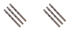 Professor Foam 6 Pack Clean Out Drill Bits HSS Black Oxide FITS 246628