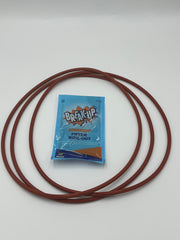O-Ring Depot 3 Cover o-rings + cleaner compatible for 00846 10" Model 1600