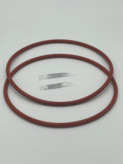 2pk +2 Lube orings compatible for 47-0442-33-R red silicone higher heat resist
