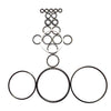 Professor Foam 246355 High Chemical Resist o-ring kit fits Graco Fusion AP