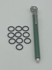 10pk FKM o-rings +tire air pressure gauge compatible for Harley Davidson 11105